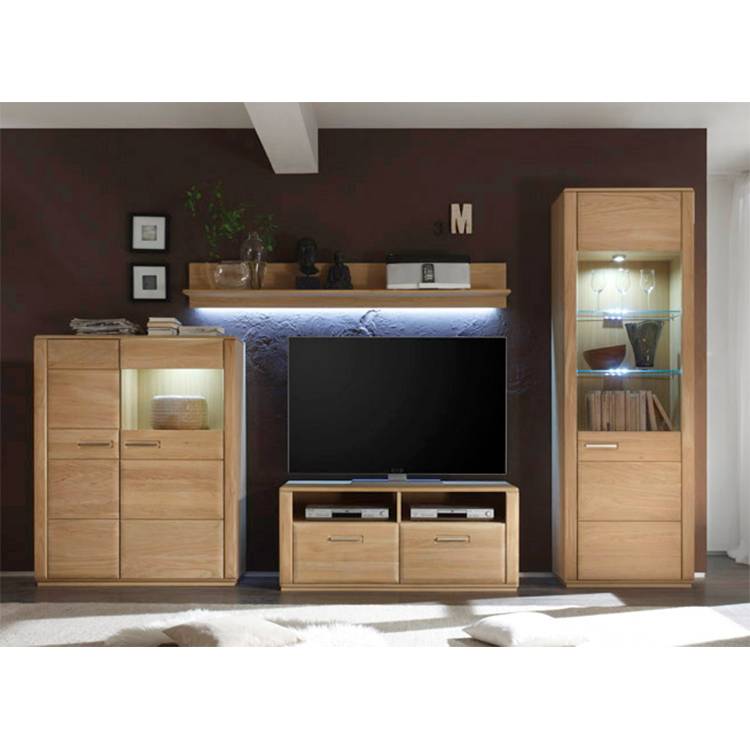 Woonwand Structura Iv 4 Delige Set Naturoo naturoo kopen in de aanbieding Woonwand Structura Iv 4 Delige Set Naturoo naturoo kopen in de aanbieding