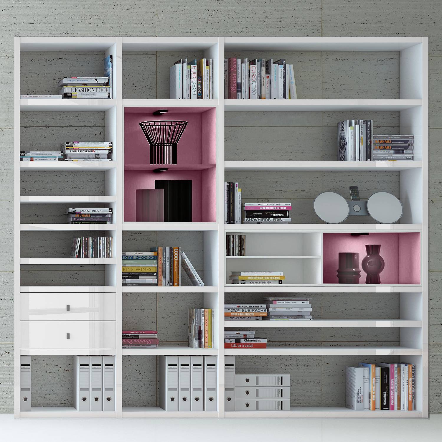 home24 XL Regalwand Emporior I.A