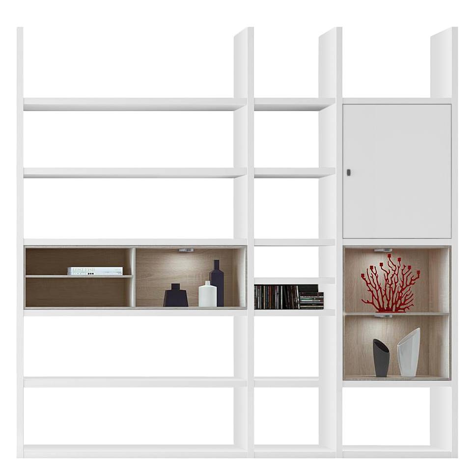 Bücherregal von loftscape bei Home24 kaufen | home24 home24.atproduktxl regalwand emporior iv