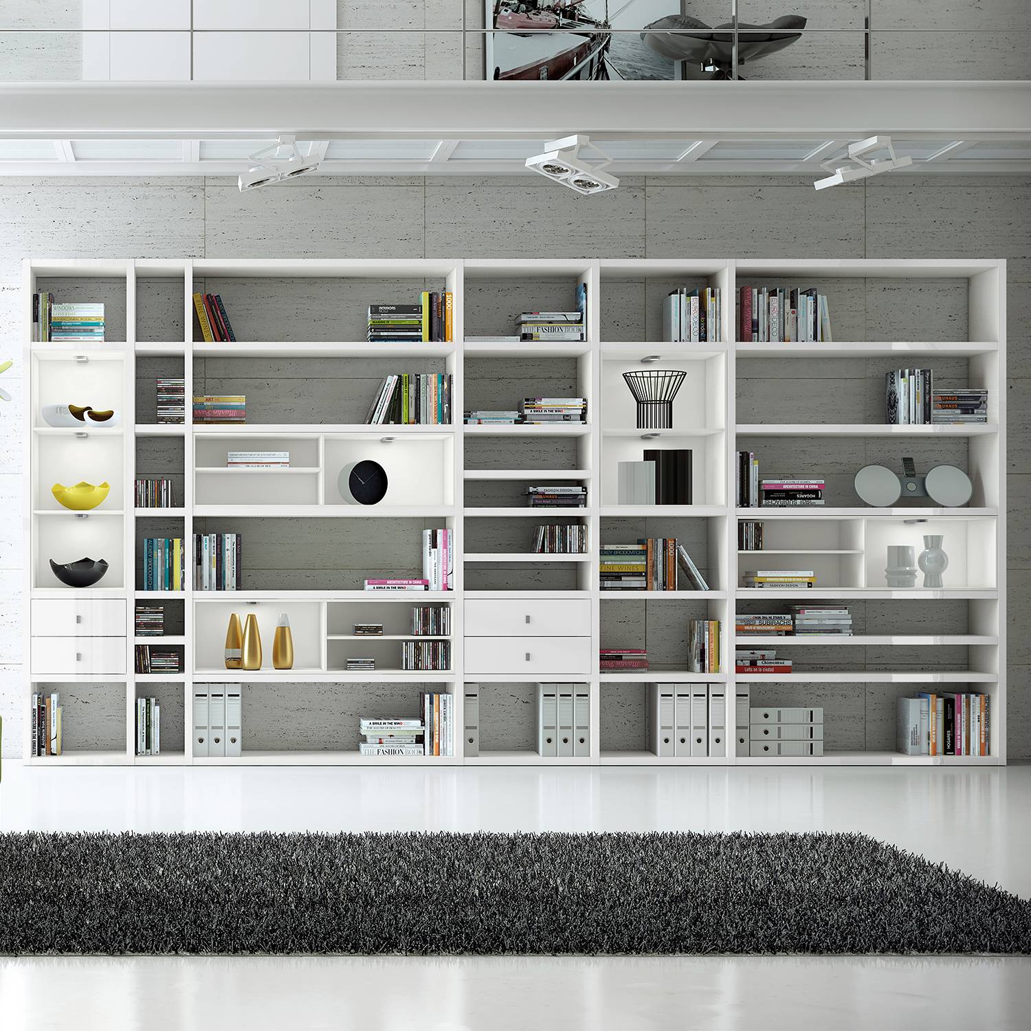 home24 XXL Regalwand Emporior I.A