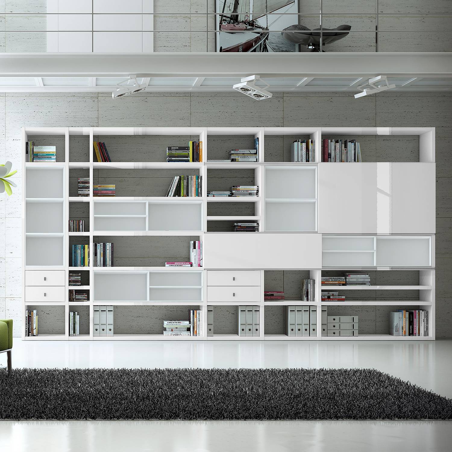 home24 XXL Regalwand Emporior I.B
