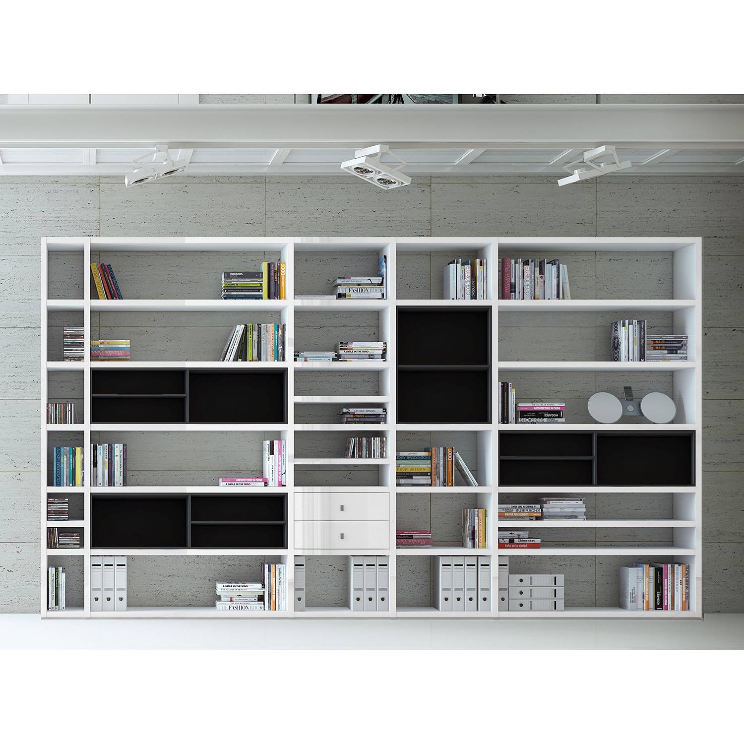 home24 XXL Regalwand Emporior II