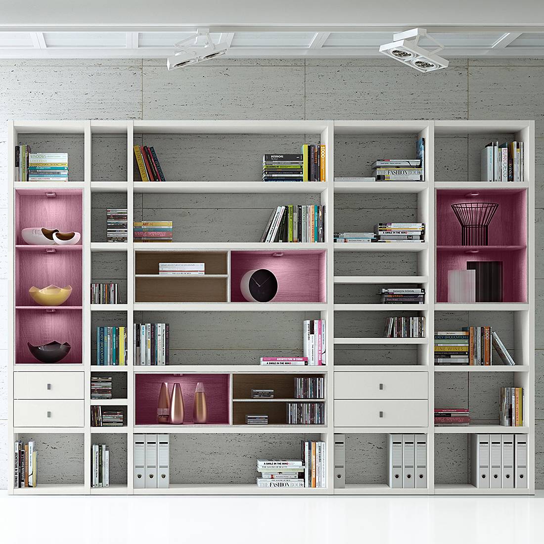 home24 XXL Regalwand Emporior III