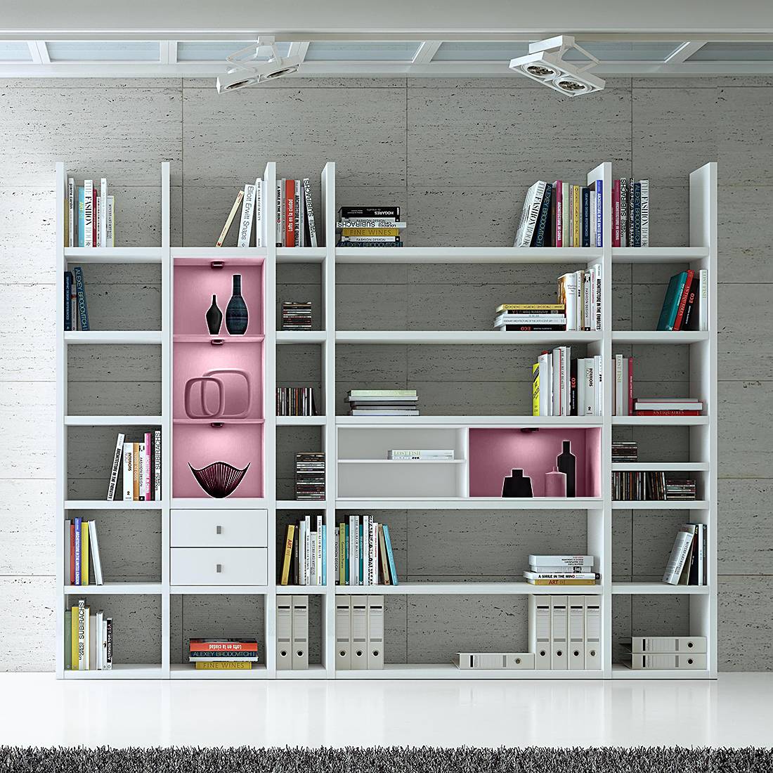 home24 XXL Regalwand Emporior VII