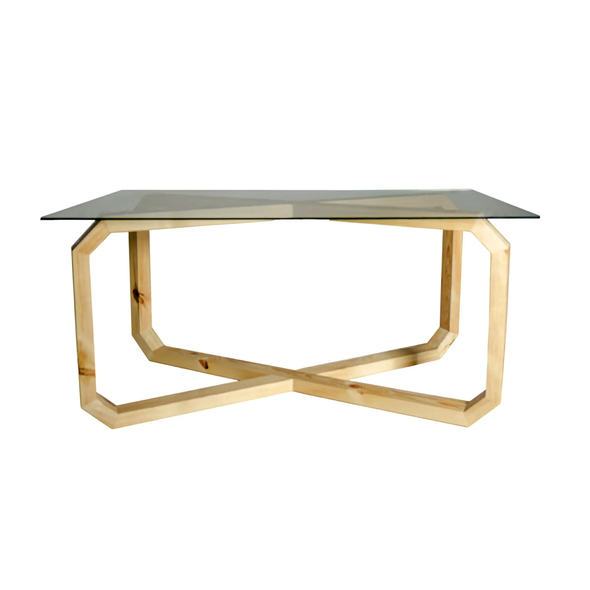 Tisch mit Glastischplatte OMNIS