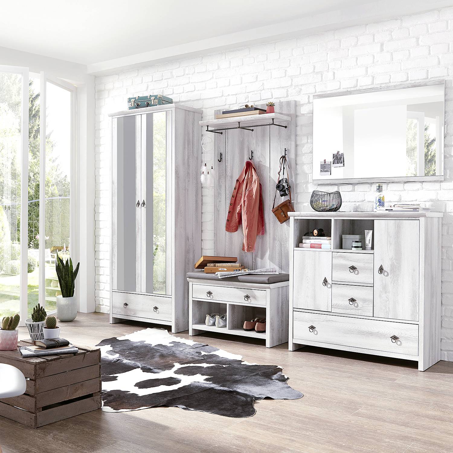 Garderobenkombination Kerko (5-teilig) kaufen | home24
