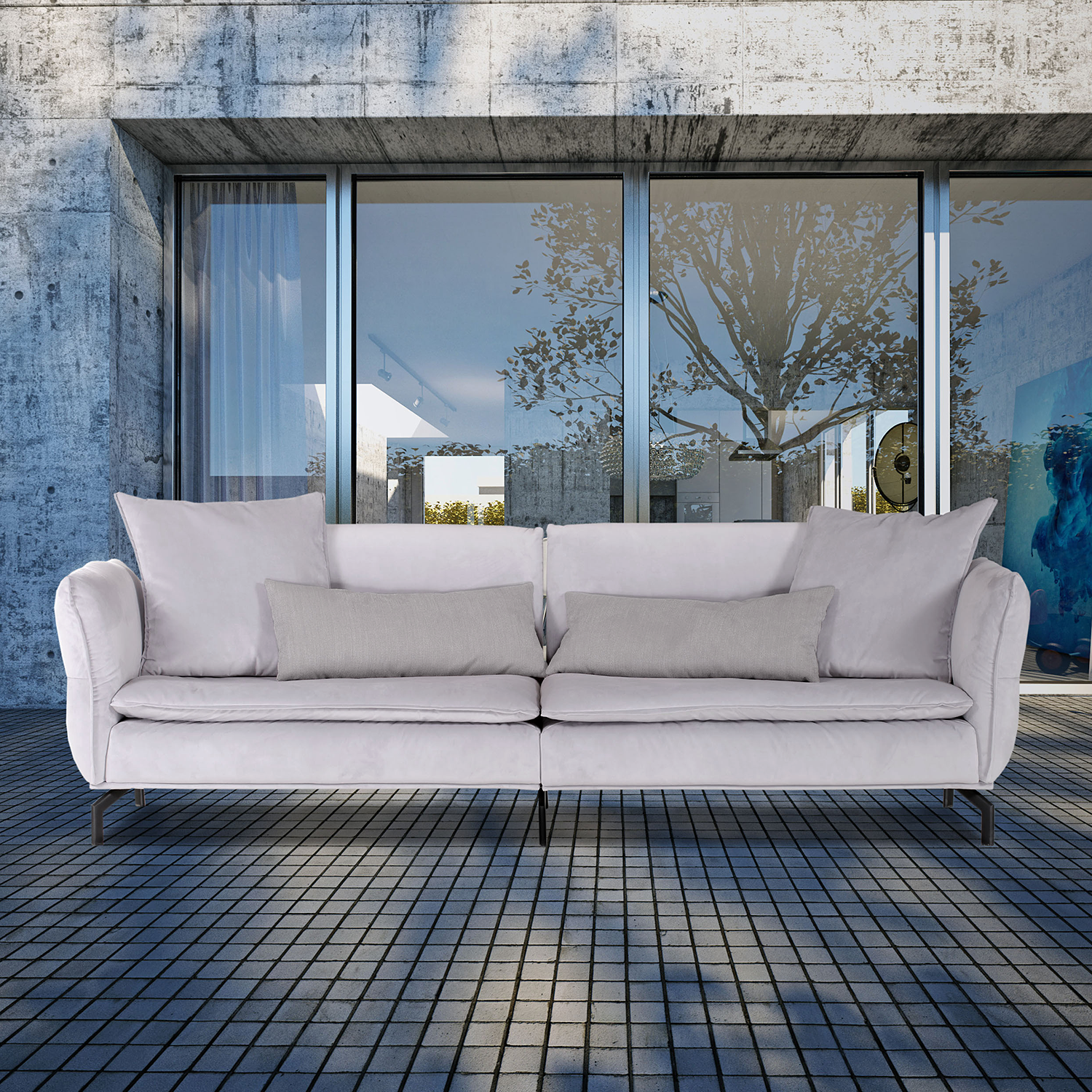 Esszimmer Sofa Samt - Caseconrad.com