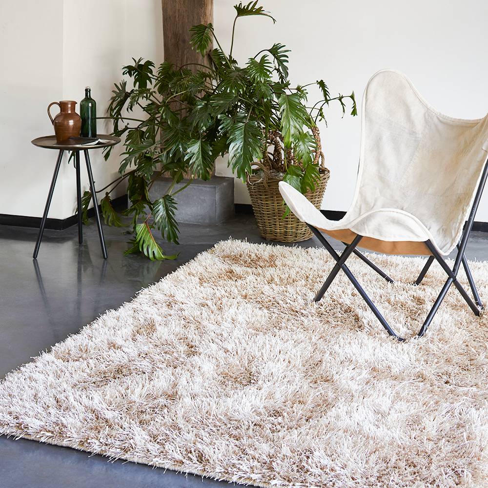 Teppich ESPRIT Cool Glamour - Ecru - 140 x 200cm | home24