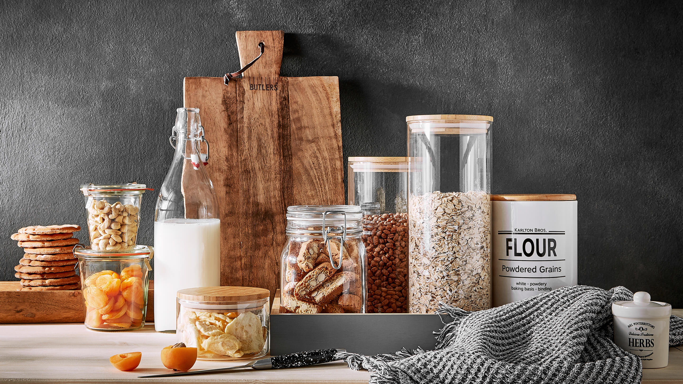 BUTLERS Aufbewahrung für Lebensmittel