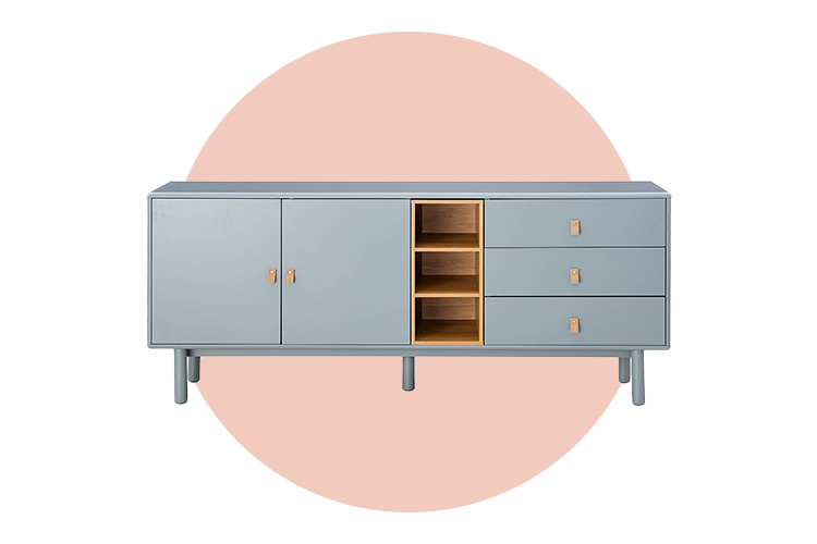 Blaugraues Sideboard Lindale