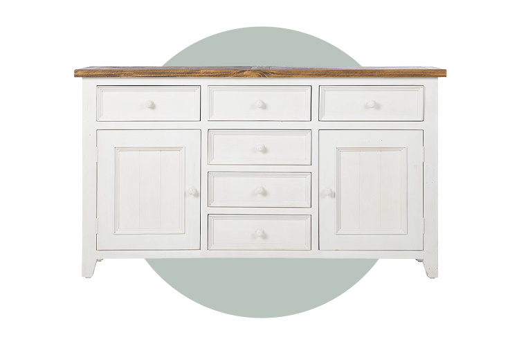 Sideboard Balignton mit weißer Lackierung