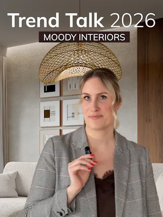 Nora-Aileen Koch erklärt: Trend Talk 2026: Moody Interiors mit home24-Möbeln