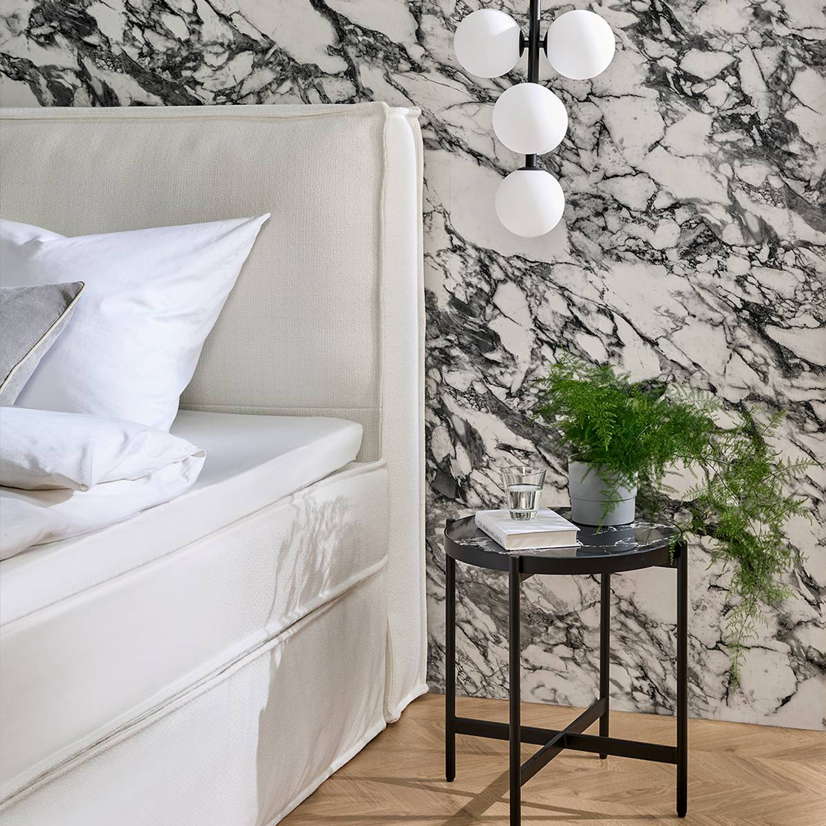 KINX, le lit boxspring par Studio Copenhagen | Shop the look | home24