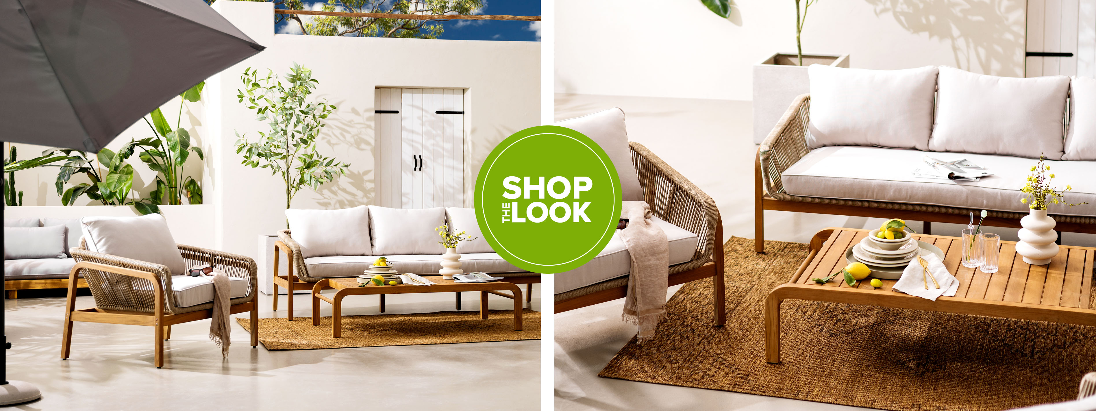 Mediterrane Outdoor-Lounge | Shop the Look