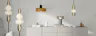 Lampen in verschiedenen Trend-Designs: Silberne Leuchten, Glaslampen und Lampen in Mushroom Shape.