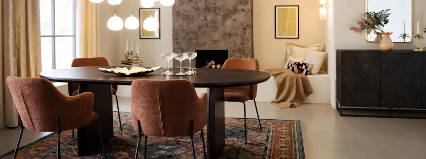Art déco Dining | Elegante Möbel & Deko