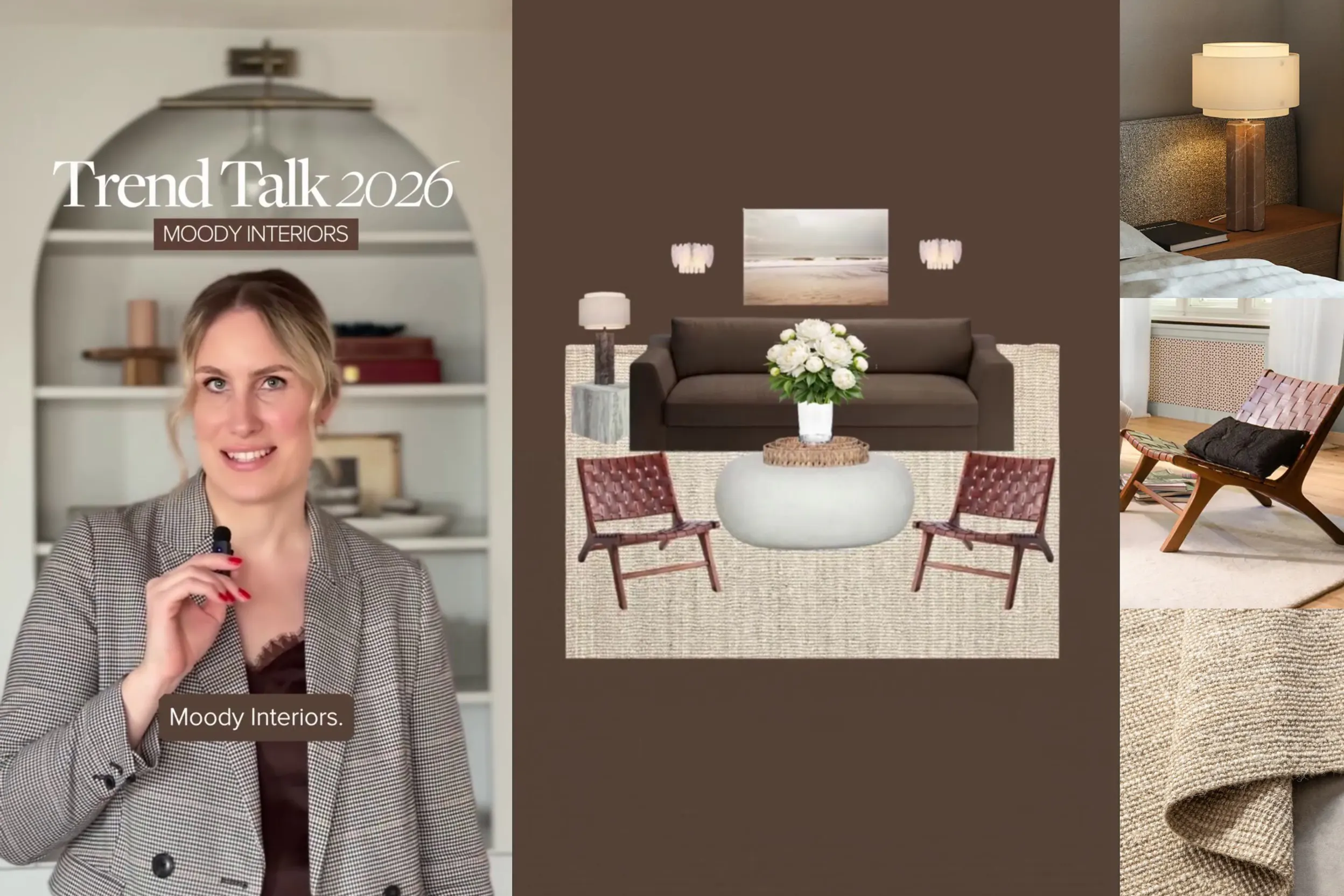Screenshot von Nora-Aileen Kochs Reel zum Thema Moody Interiors