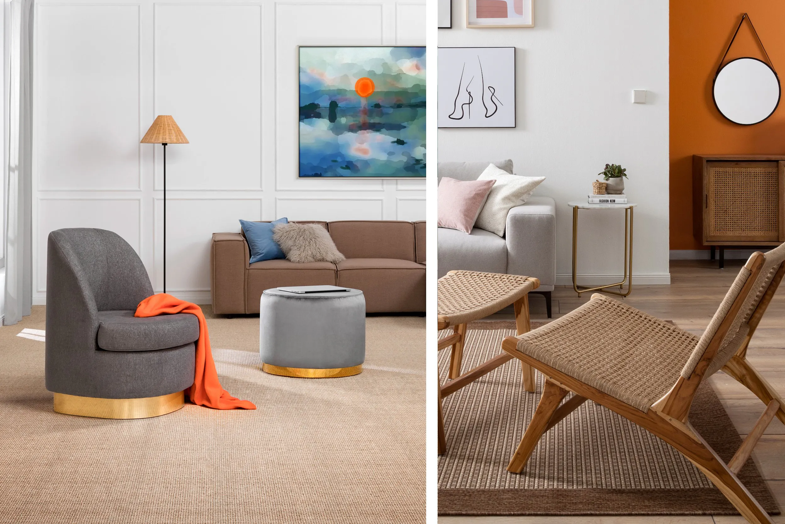 Sessel kombinieren: 4 coole Ideen