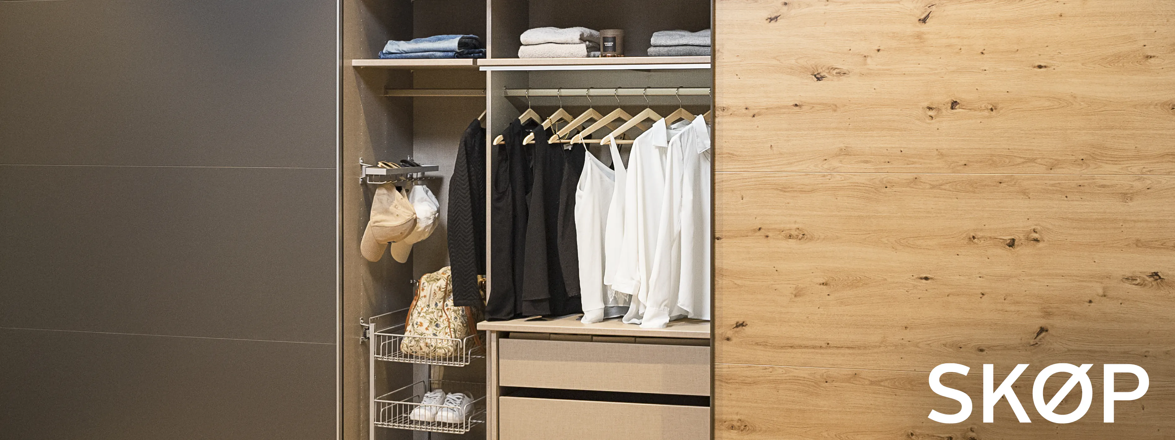 Premiummarke SKØP | Modularer Kleiderschrank