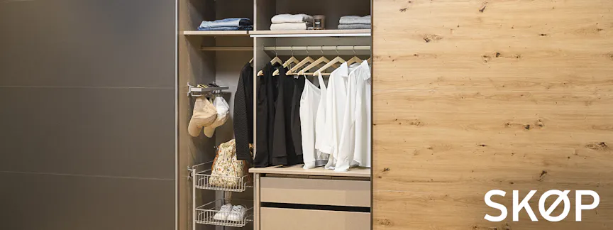 Premiummarke SKØP | Modularer Kleiderschrank